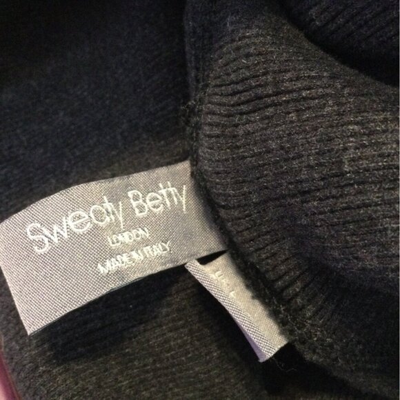 Sweaty Betty Melody Luxe Fleece Pullover Sweatshirt Top Size 10 L Turtleneck - Picture 4 of 7